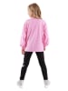 Denokids 2-delige outfit "Glitter Leo" lichtroze/zwart