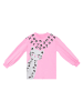 Denokids 2tlg. Outfit "Glitter Leo" in Rosa/ Schwarz