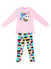 Denokids 2-częściowy zestaw "Little Bee" w kolorze jasnoróżowym ze wzorem