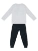Denokids 2-delige outfit "Construction" grijs/donkerblauw