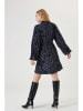Garcia Kleid in Dunkelblau/ Schwarz