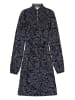 Garcia Kleid in Dunkelblau/ Schwarz
