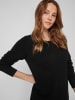 Vila Strickkleid "Ril" in Schwarz