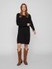 Vila Strickkleid "Ril" in Schwarz