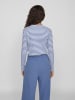 Vila Longsleeve "Thessa" in Blau/ Weiß