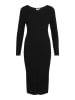 Vila Strickkleid "Nelly" in Schwarz