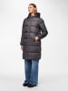 Pieces Steppmantel "Bee" in Schwarz