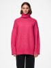 Pieces Rollkragenpullover "Nancy" in Pink