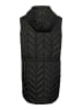 Pieces Doorgestikte bodywarmer "Jasmin" zwart