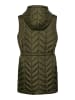 Pieces Steppweste "Jasmin" in Khaki