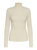 Pieces Rollkragenpullover "Mira" in Creme