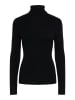 Pieces Rollkragenpullover "Mira" in Schwarz