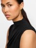 Pieces Blusentop "Madison" in Schwarz