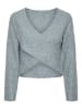 Pieces Pullover "Nanu" in Hellgrau