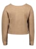 Pieces Sweter w kolorze karmelowym