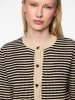 Pieces Cardigan "Nisa" in Beige/ Schwarz
