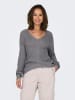JDY Pullover "Megan" in Grau
