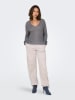JDY Pullover "Megan" in Grau
