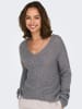 JDY Pullover "Megan" in Grau