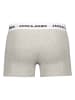 Jack & Jones 3er-Set: Boxershorts in Dunkelblau/ Blau/ Hellgrau