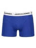 Jack & Jones 3er-Set: Boxershorts in Dunkelblau/ Blau/ Hellgrau