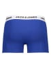 Jack & Jones 3er-Set: Boxershorts in Dunkelblau/ Blau/ Hellgrau