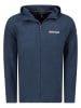Geographical Norway Kurtka polarowa "Tugood" w kolorze granatowym