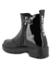 Primigi Leder-Boots in Schwarz