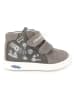 Primigi Leren loopleerschoenen grijs