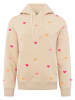 Zwillingsherz Hoodie "Hearts" in Beige