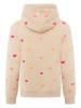 Zwillingsherz Hoodie "Hearts" in Beige