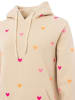 Zwillingsherz Hoodie "Hearts" in Beige
