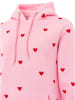 Zwillingsherz Hoodie "Hearts" lichtroze