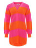 Zwillingsherz Vest "Katja" roze/oranje