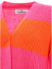 Zwillingsherz Cardigan "Katja" in Pink/ Orange