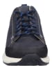 Josef Seibel Leder-Sneakers in Dunkelblau