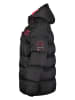 Geographical Norway Kurtka pikowana "Citernier" w kolorze czarnym