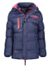 Geographical Norway Steppjacke "Citernier" in Blau/ Pink