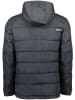 Geographical Norway Doorgestikte jas "Beachwood" antraciet