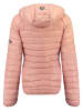 Geographical Norway Doorgestikte jas "Bambway" lichtroze