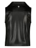 B.Nosy Kunstleren bodywarmer zwart