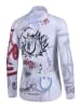 Protective Fietsshirt "Paint" meerkleurig/wit