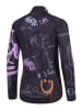 Protective Fahrradtrikot "Paint" in Anthrazit/ Bunt