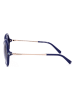Swarovski Damen-Sonnenbrille in Blau/ Gold