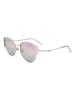 Swarovski Damskie okulary przeciwsłoneczne w kolorze srebrnym