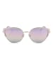 Swarovski Damskie okulary przeciwsłoneczne w kolorze srebrnym