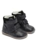 Bundgaard Leder-Winterboots "Rabbit" in Schwarz