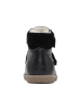 Bundgaard Leder-Winterboots "Rabbit" in Schwarz