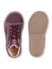 Bundgaard Leder-Sneakers "Rie Lace" in Lila