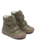 Bundgaard Leder-Winterboots "Ivar" in Khaki